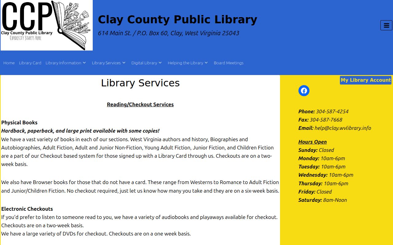Clay County property history research resources at the public library